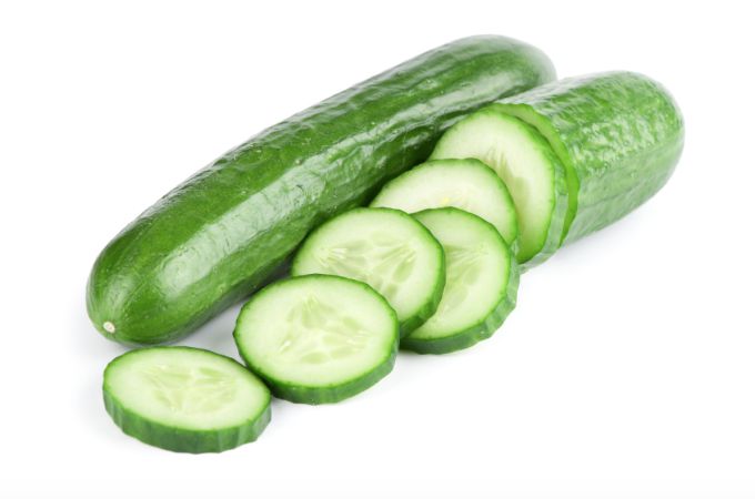 Slices of Cucumber For Dogs